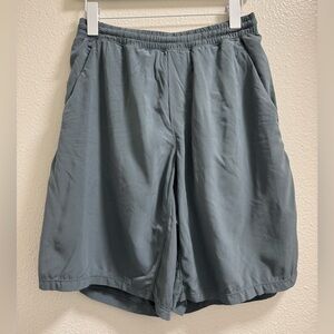 Lululemon Pace Breaker Shorts Lined Pockets Gray Blue Mens Medium